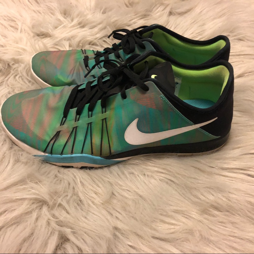 Multi-Colored Nike Tennis Shoes